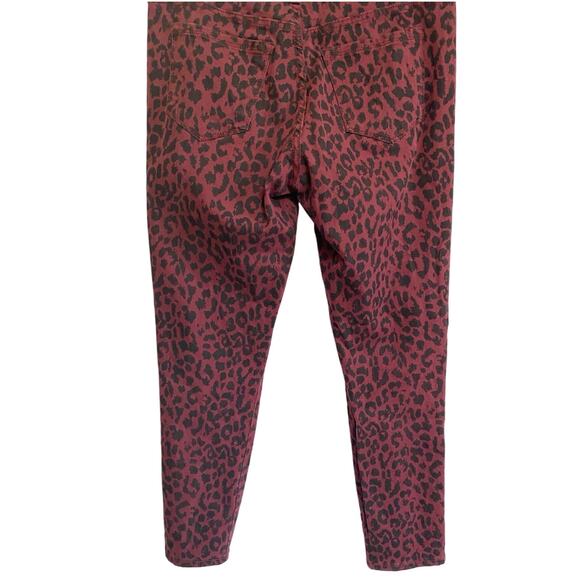 Sanctuary -The Social Standard - Skinny Ankle Jean Red Cat 6 X 26 - Picture 6 of 13